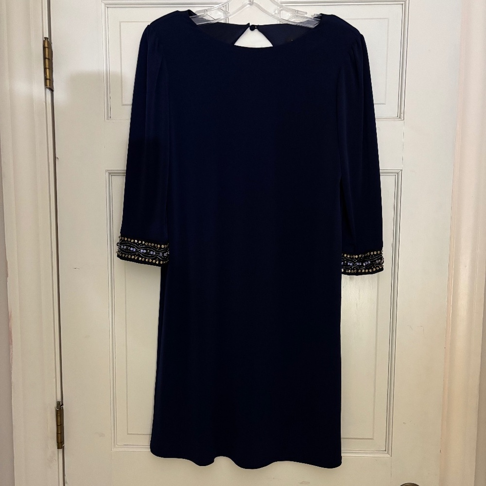 Laundry navy semi- formal dress, size 4